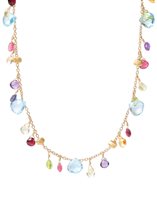 Necklace Marco Bicego Woman Paradise in Yellow Gold Topazio CB2584-E-MIX01T - CB2584-E-MIX01T